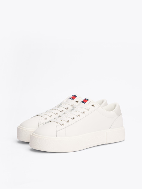 Μπεζ Sneakers Με Flatform  Γυναίκες