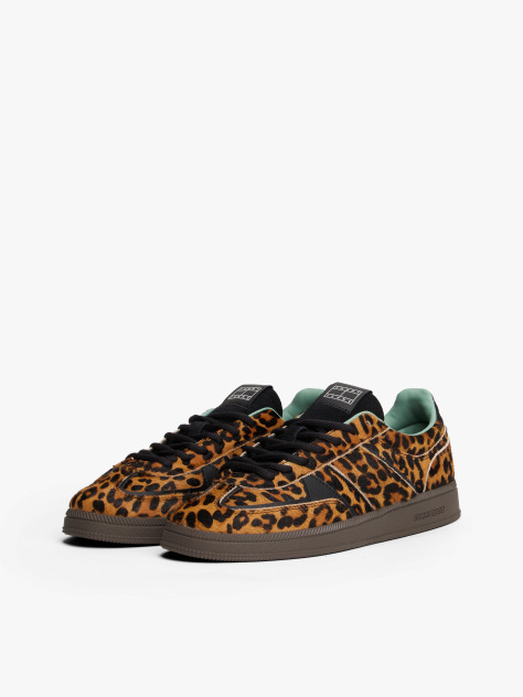 Multi The Greenwich Leopard Print Trainers  Women