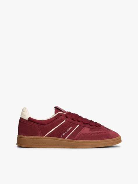 Red The Greenwich Suede Trainers  Women