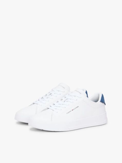 Άσπρο Sneakers Με Ανάγλυφο Φινίρισμα  Άνδρες