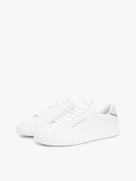 Multi Pebble Grain Court Trainers  Men