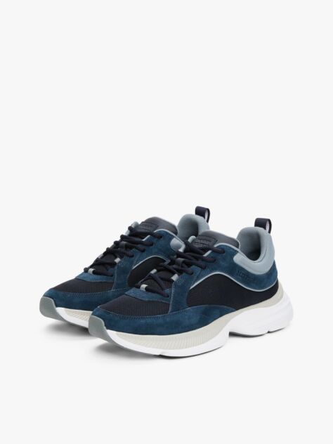Μπλε Μοντέρνα Sneakers Με Υφή Σε Αντίθεση  Άνδρες