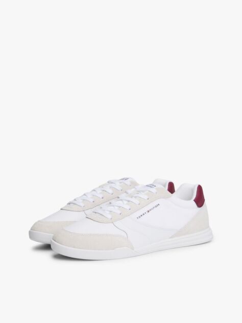 Άσπρο Δερμάτινα Sneakers  Άνδρες