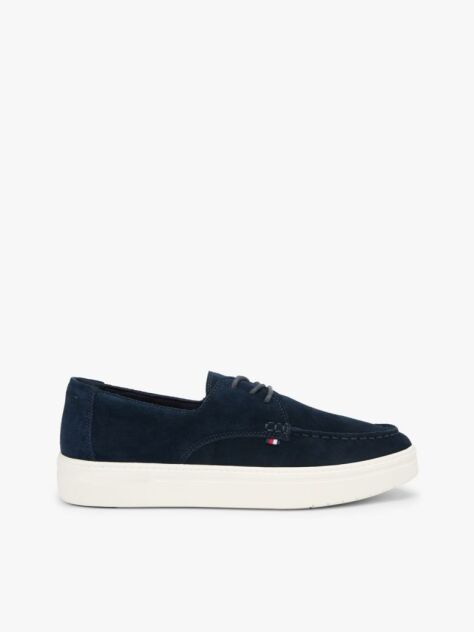 Blue Hybrid Suede Shoes  Men