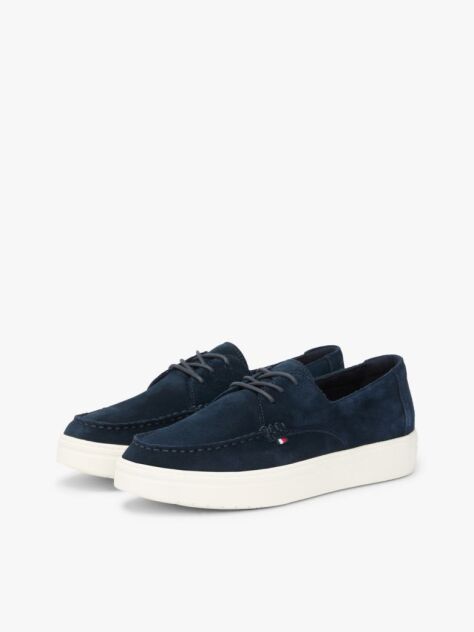 Blue Hybrid Suede Shoes  Men