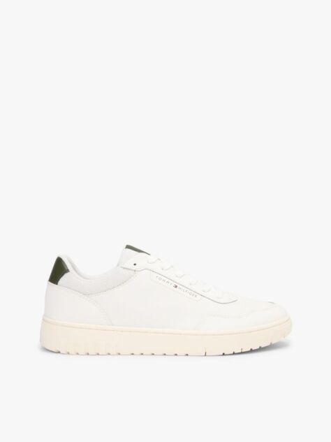 Μπεζ Δερμάτινα Basketball Sneakers  Άνδρες