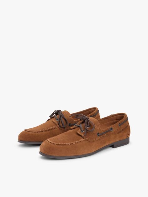 Brown Suede Flexible Sole Boat Shoes  Men