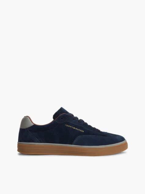 Blue New York Label Luxe Suede Sneakers  Men