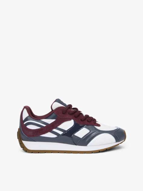 Multi TH Monogram Leather Mixed Texture Trainers  Women