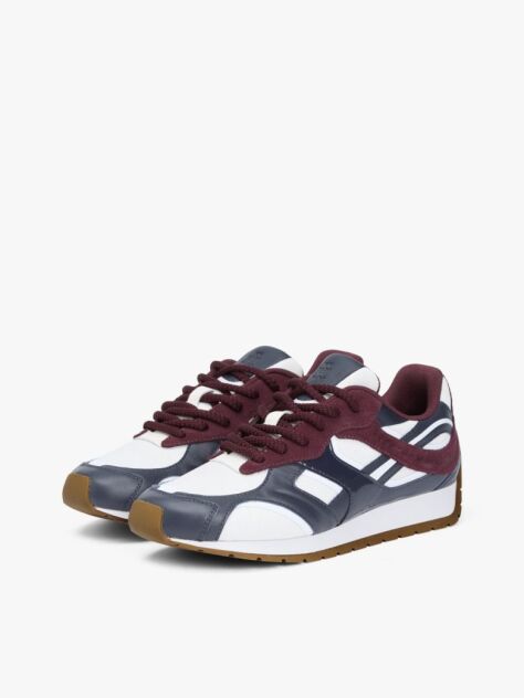 Multi TH Monogram Leather Mixed Texture Trainers  Women
