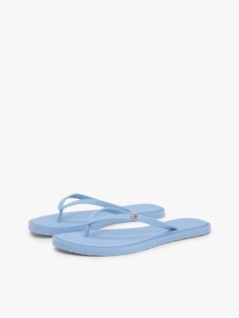Blue Chic Enamel Flag Flip-Flops  Women