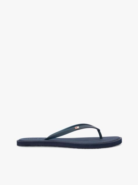 Blue Chic Enamel Flag Flip-Flops  Women