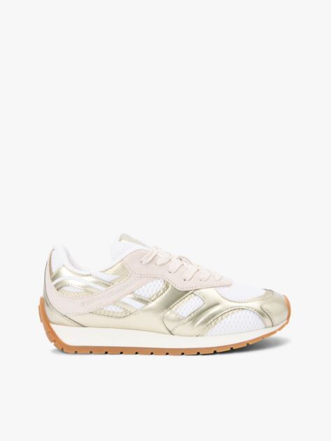 Multi Δερμάτινα Sneakers Με Μίξη Υφών  Γυναίκες