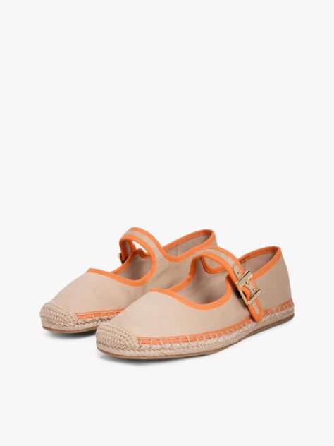 Multi Canvas Mary Jane Espadrilles  Women