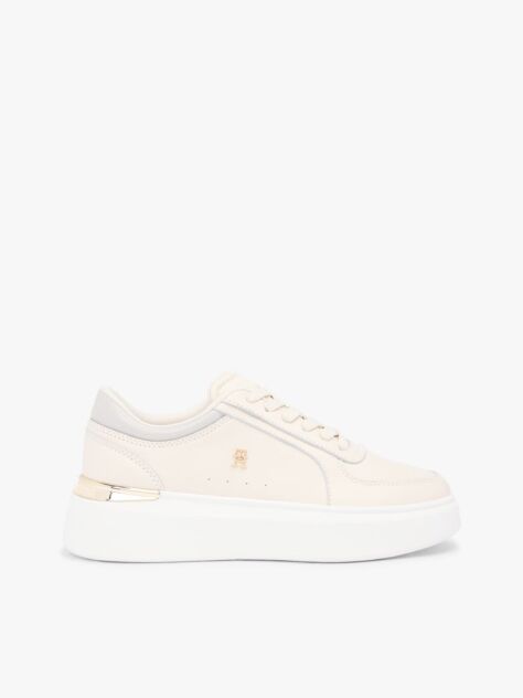 Multi Δερμάτινα Sneakers Με Πλατφόρμα  Γυναίκες