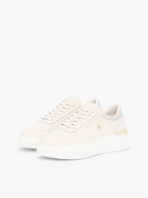 Multi Δερμάτινα Sneakers Με Πλατφόρμα  Γυναίκες