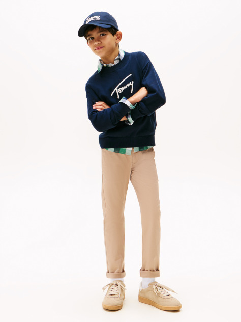 Beige 1985 Regular Fit Chinos  Boys