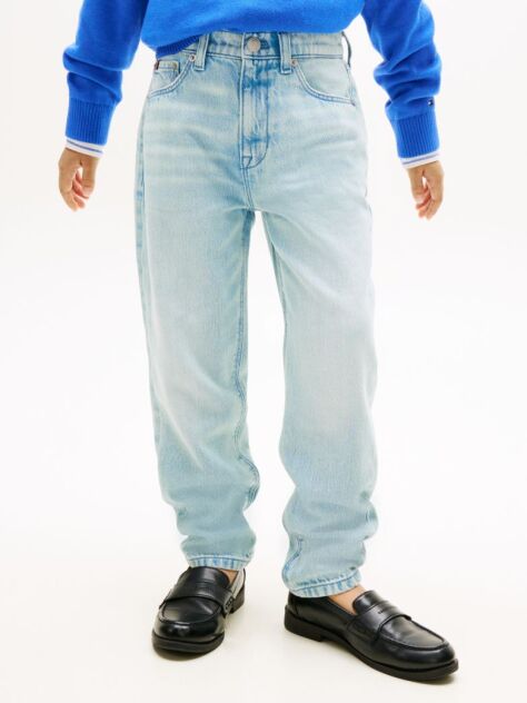 Blue Faded Regular Jeans  Boys