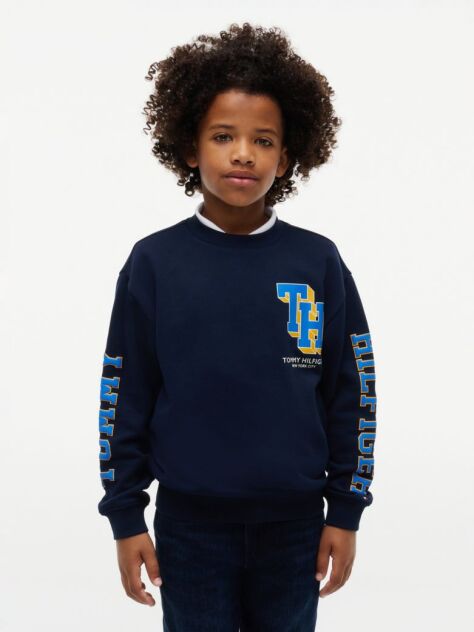 Blue Varsity Logo Sweatshirt  Boys