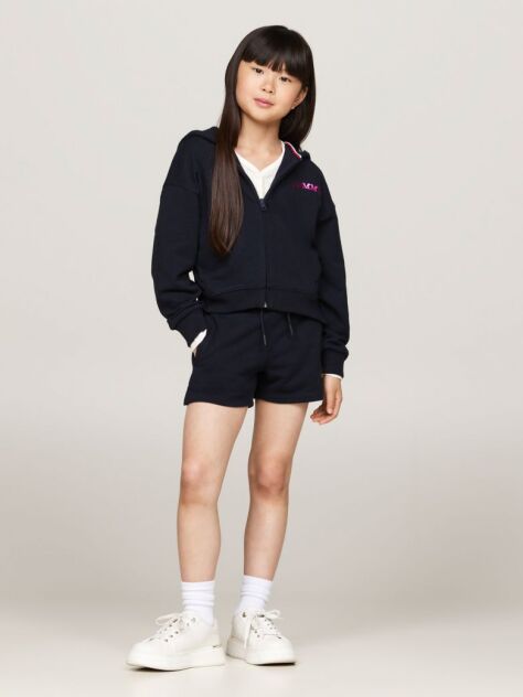 Blue Varsity Back Logo Hoody  Girls