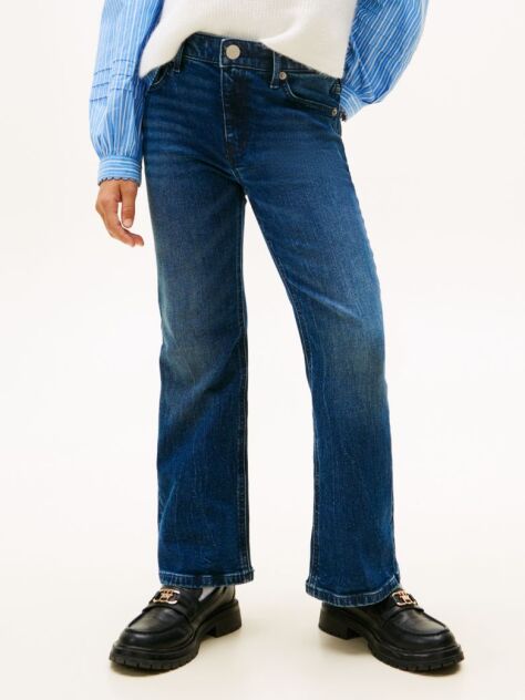 Denim Flare Dark Jeans  Girls