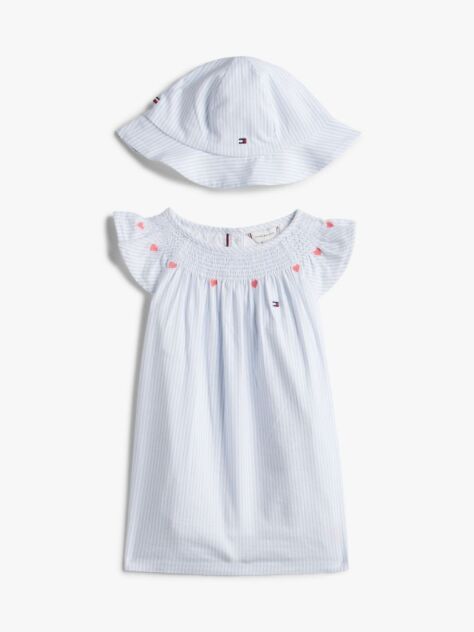 Multi Ithaca Stripe Three-Piece Outfit Gift Box  Newborn