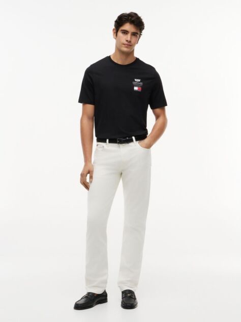 Μαύρο TH x Cadillac Formula 1® Team T-Shirt Με Λογότυπο  Unisex