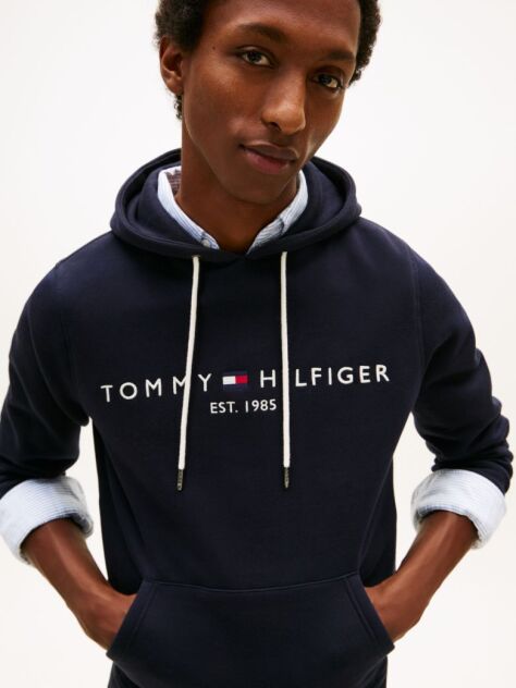 Blue Logo Flex Fleece Hoody  Men