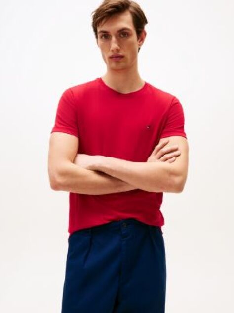 Κόκκινο T-Shirt Με Extra Slim Γραμμή  Άνδρες