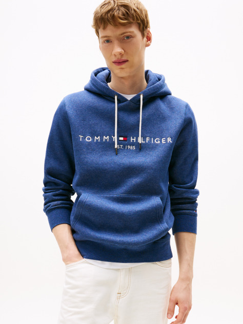 Blue Flex Logo Hoody  Men