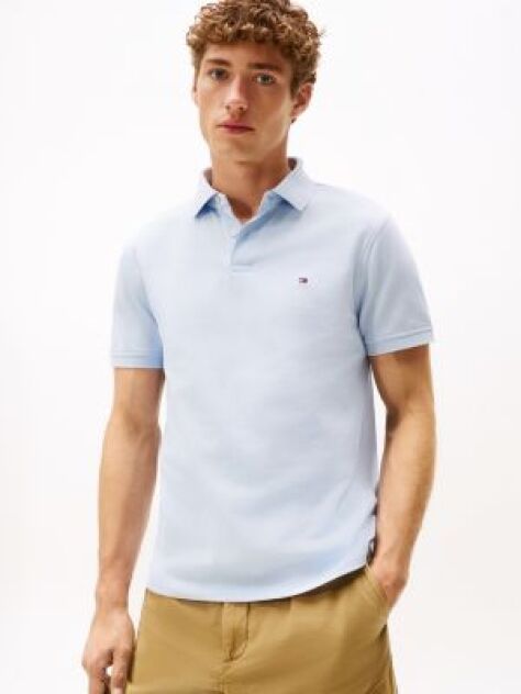 Blue 1985 Organic Cotton Regular Fit Polo  Men