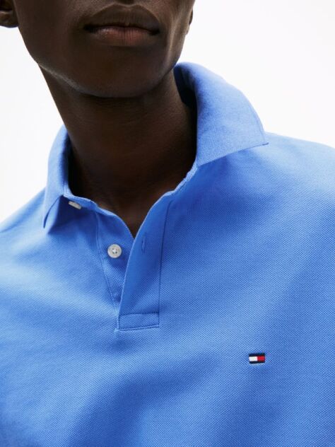 Blue 1985 Organic Cotton Regular Fit Polo  Men