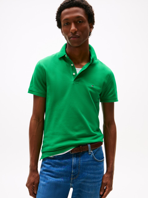Green 1985 Organic Cotton Slim Fit Polo  Men