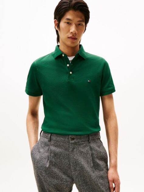 Green 1985 Organic Cotton Slim Fit Polo  Men