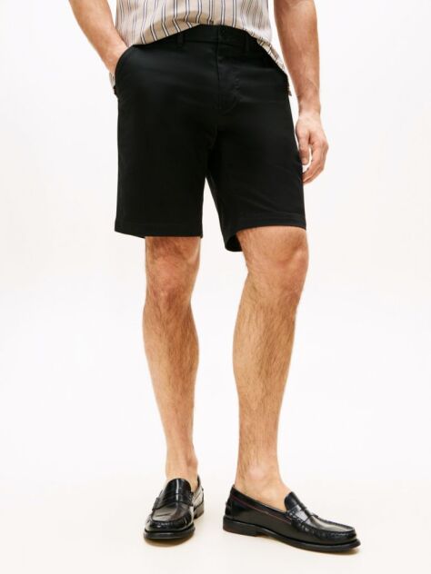 Black 1985 Essential Harlem Relaxed Fit Bermuda Shorts  Men