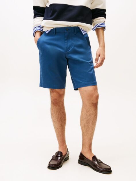 Blue 1985 Essential Harlem Relaxed Fit Bermuda Shorts  Men
