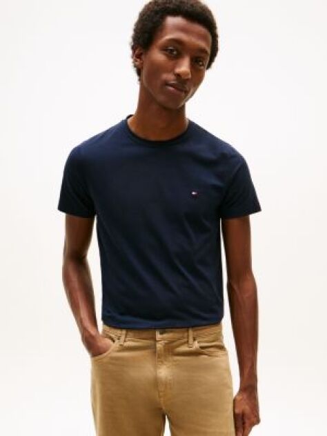 Μπλε TH Flex T-Shirt Σε Slim Γραμμή  Άνδρες