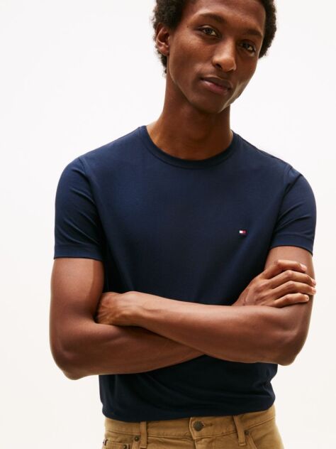 Μπλε TH Flex T-Shirt Σε Slim Γραμμή  Άνδρες