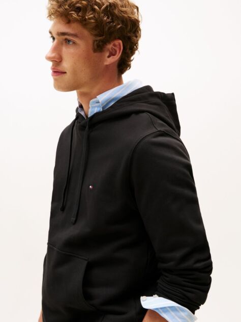 Black Flag Embroidery Terry Hoody  Men