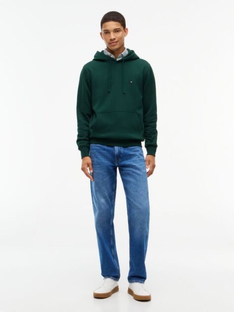 Green Flag Embroidery Terry Hoody  Men