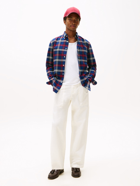 Multi Heritage Oxford Check Shirt  Men