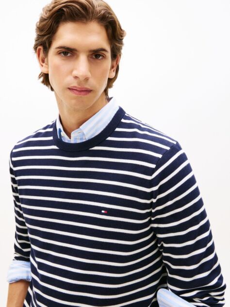 Multi Flag Embroidery Jumper  Men