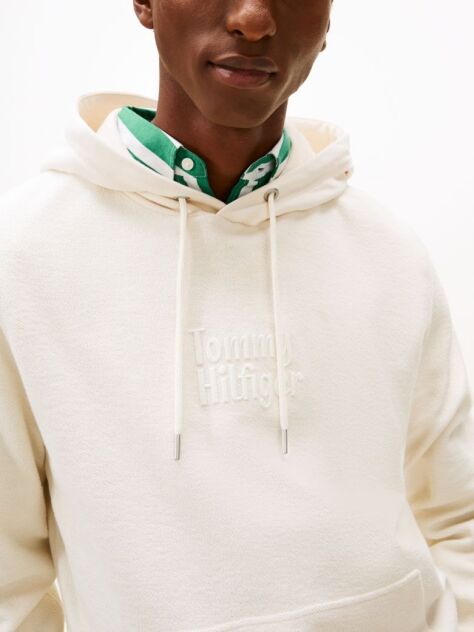 Beige Terry Hoody  Men