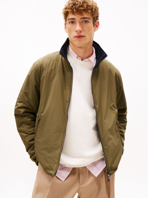 Green Lightweight Reversible Jacket  Men