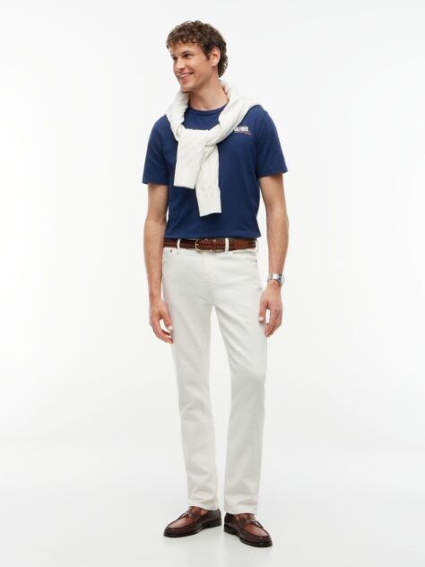 Blue Back Graphic Jersey T-Shirt  Men