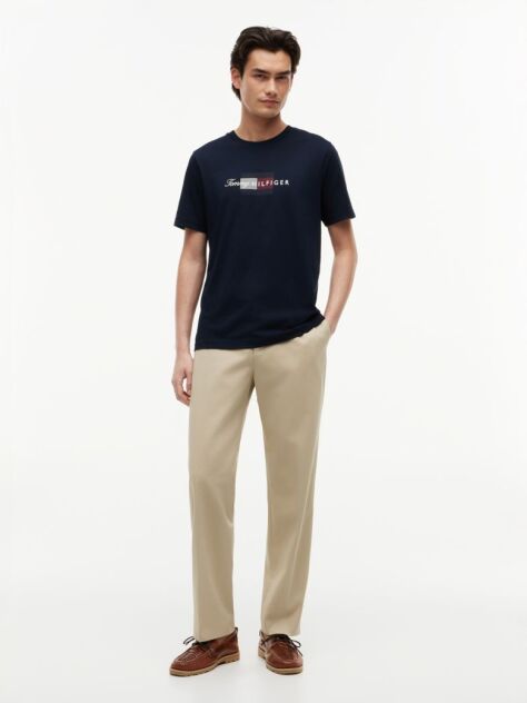Blue Flag Graphic Jersey T-Shirt  Men