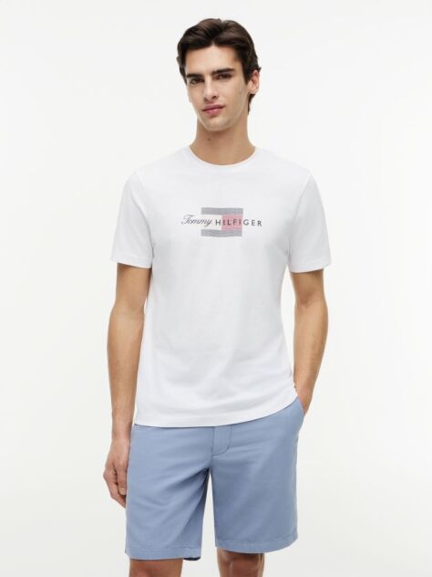 White Flag Graphic Jersey T-Shirt  Men