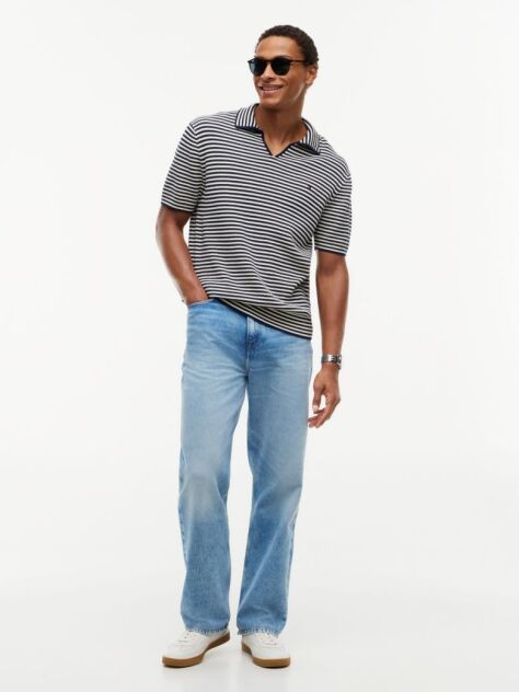 Multi Regular Fit Knit Polo Shirt  Men