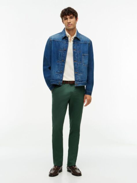 Πράσινο Bleecker Slim Παντελόνι Chino  Άνδρες