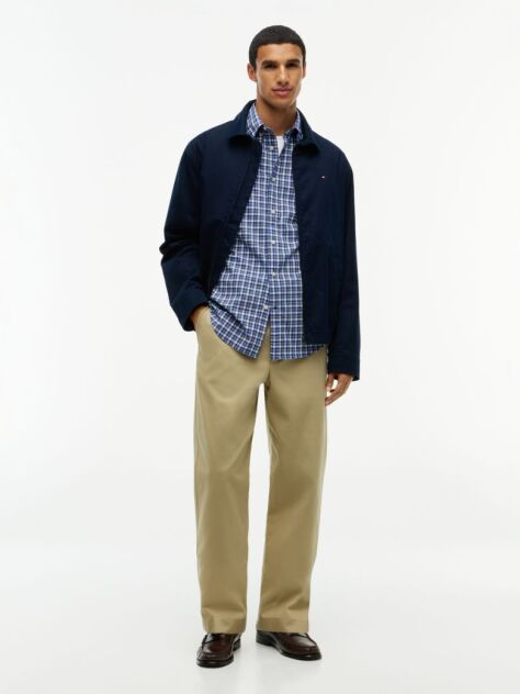 Multi Regular Fit Flex Tartan Poplin Shirt  Men